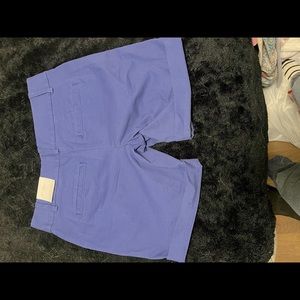 Brand new shorts in size 00. In sky blue.